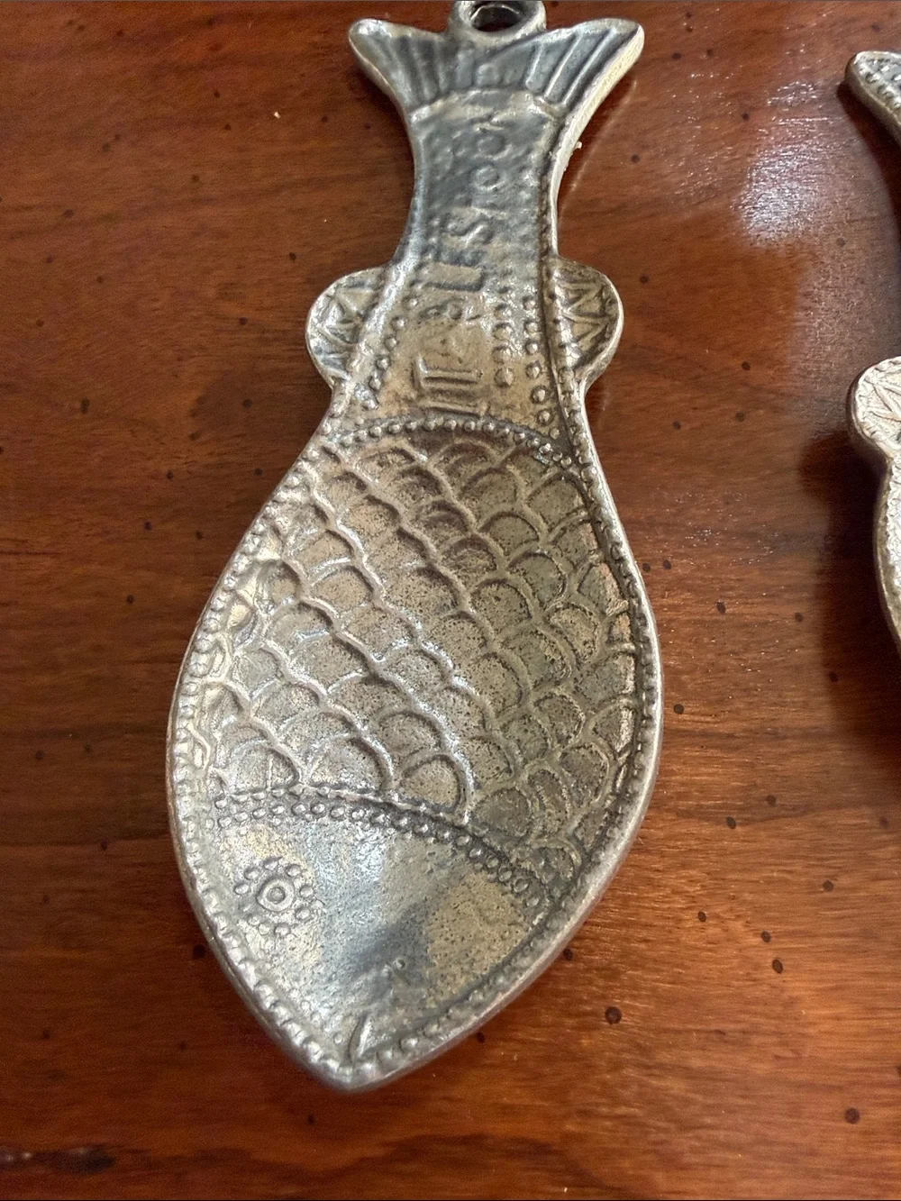 Crosby & Taylor Pewter Fish-Shaped Metal Spoon Set Collection